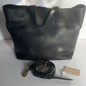 Madewell Leather Zip-Top Transport Carryall